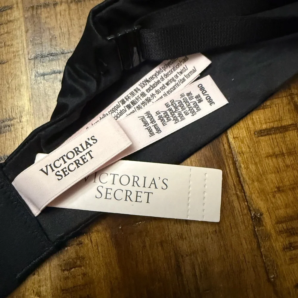 Victoria's Secret Classic Lightly Lined Demi Black Bra Mul Sizes. NWT